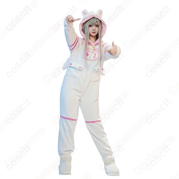 恋と深空 宇宙冒険家／宇宙夢想家 コスプレ衣装（プレイヤーアバター） ジャンプスーツ・翼・尻尾セット 高還原度・快適素材 コスプレ通販 - 8枚目の画像