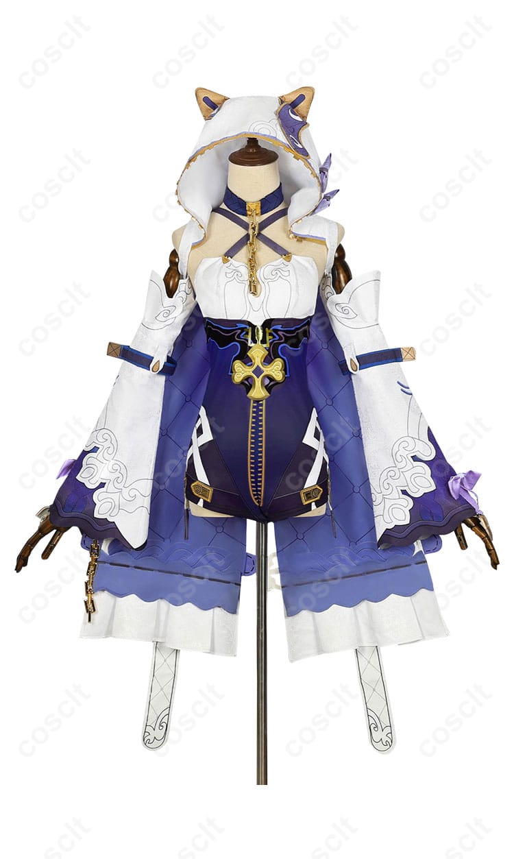 商品正面画像 - 崩壊3rd テレサ・アポカリプス コスプレ衣装の正面画像。衣装全体がしっかりと見える一枚です。
