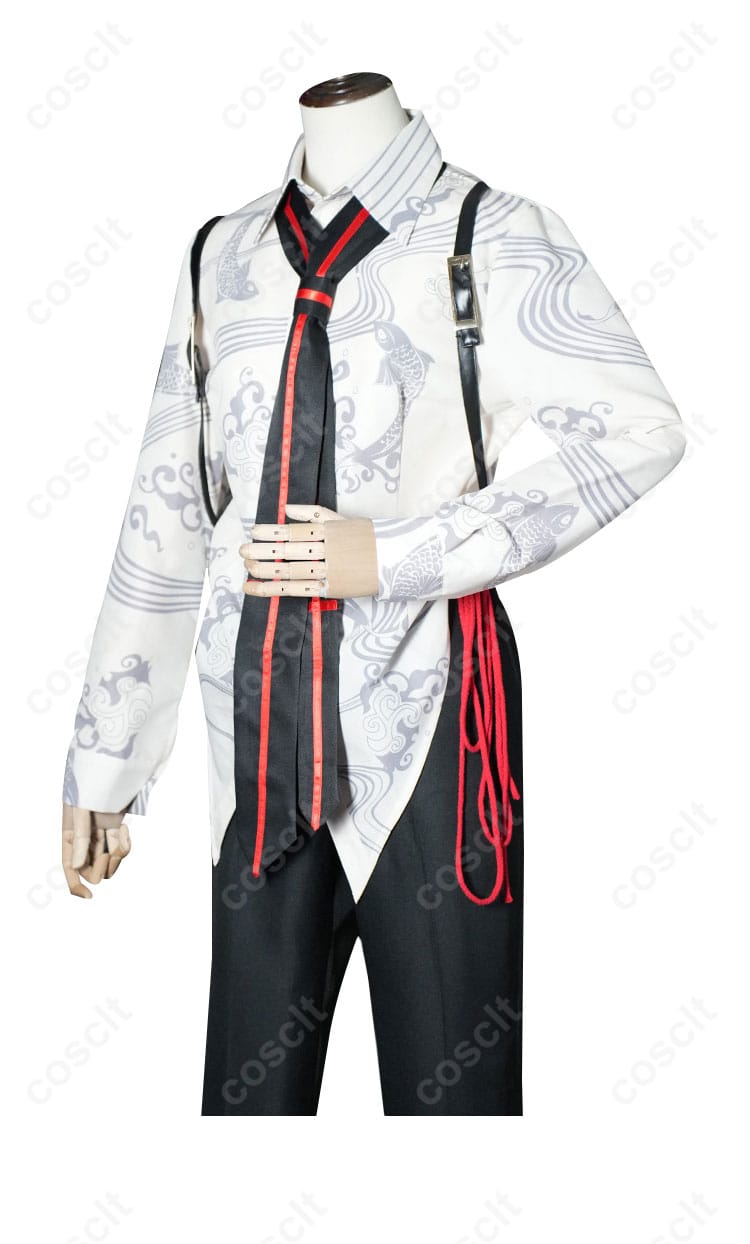 内装服のディテール - コスプレ衣装の内側、縫製と仕立てが丁寧に仕上げられています。