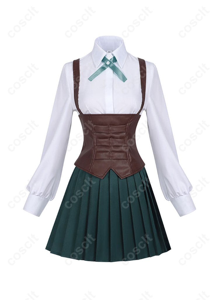 商品の正面画像。美杉美々美の制服コスプレ衣装のディテールがよく分かる。