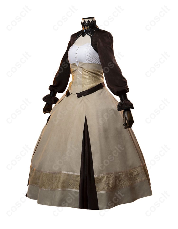 商品側面画像 - セレスコスプレ衣装の側面画像。衣装のシルエットとディテールを強調しています。