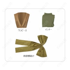 劇場版 カードキャプターさくら（CCさくら） 大道寺知世 コスプレ衣装 ワンピース・インナー・背部蝶結び（高い再現度・快適な着心地） - 4枚目の画像（サムネイル）