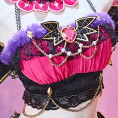 ラブライブ！スクールアイドルフェスティバル（スクフェス） 津島善子 コスプレ衣装 小悪魔編 堕天使コーディネート（忠実再現・快適な着心地） - 5枚目の画像（サムネイル）