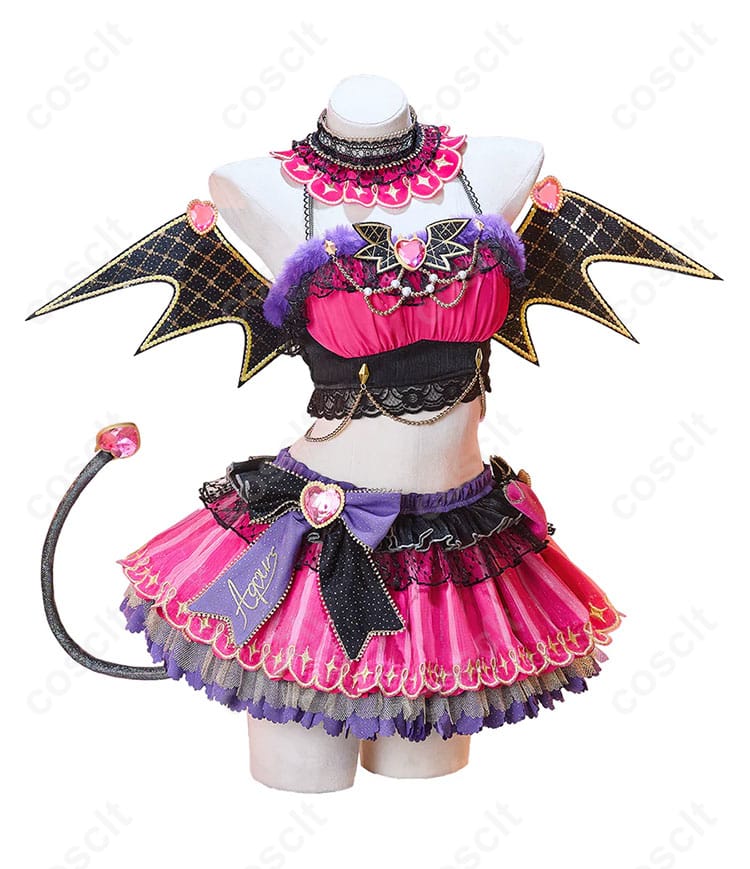 商品正面画像、ラブライブ！スクフェス津島善子コスプレ衣装の全体像