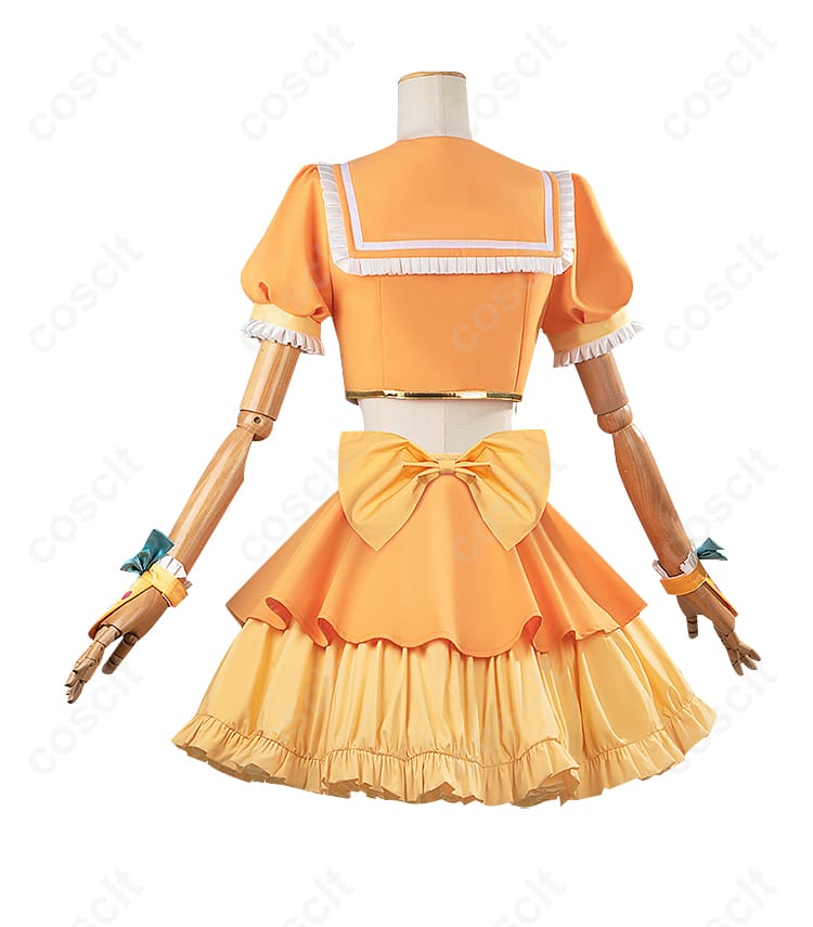 商品背面画像 - 背面の美しいディテールが際立つ星川サラのコスプレ衣装。