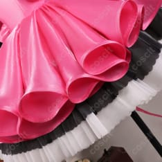 カードキャプターさくら（CCさくら） 木之本桜 サンダーを封印 バトルコスチューム コスプレ衣装（忠実再現・高品質） - 5枚目の画像（サムネイル）