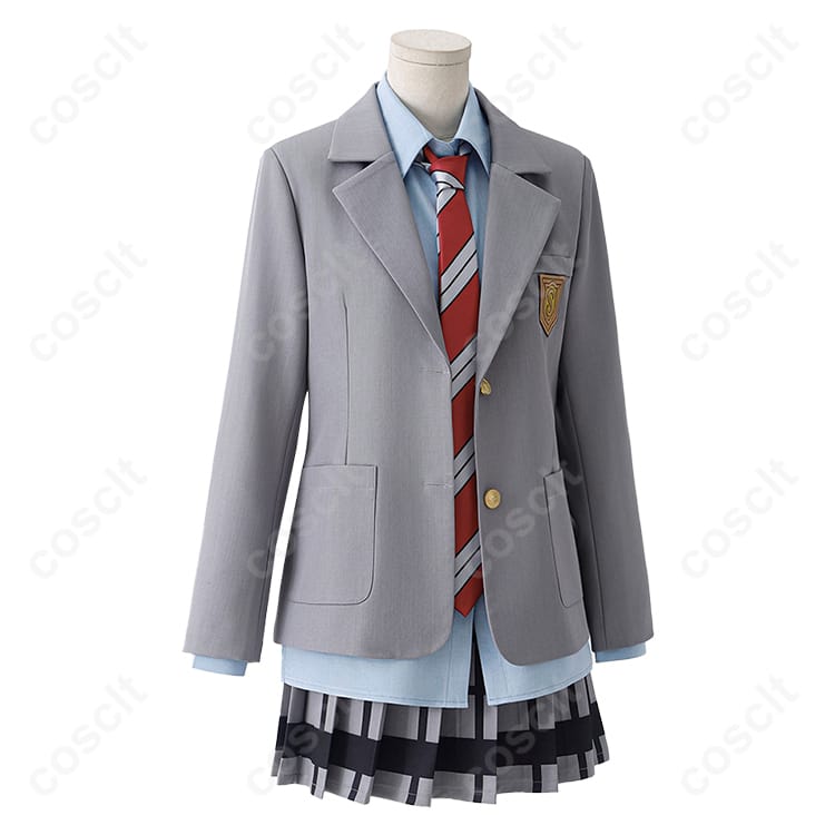 四月は君の嘘シリーズ（君嘘） 宮園かをり コスプレ衣装 市立墨谷中学校制服 ─ 忠実再現・高品質コスプレ通販 - 1枚目の画像