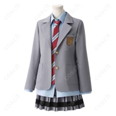 四月は君の嘘シリーズ（君嘘） 宮園かをり コスプレ衣装 市立墨谷中学校制服 ─ 忠実再現・高品質コスプレ通販 - 2枚目の画像（サムネイル）