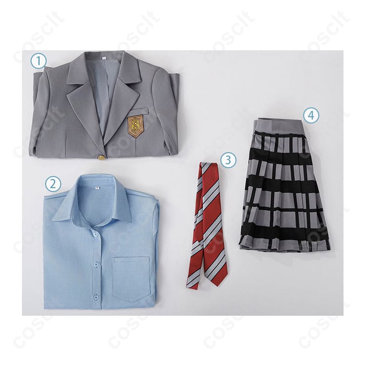 四月は君の嘘シリーズ（君嘘） 宮園かをり コスプレ衣装 市立墨谷中学校制服 ─ 忠実再現・高品質コスプレ通販 - 5枚目の画像
