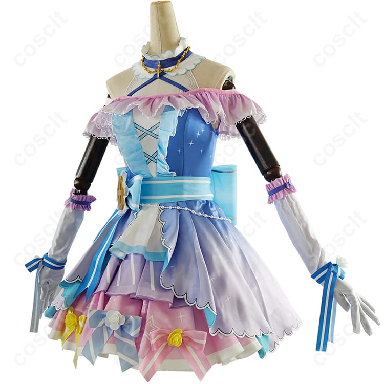 ラブライブ！シリーズ（ラブライブ！） ラブライブ！スクールアイドルフェスティバル（スクフェス） 園田海未 コスプレ衣装 カウントダウンライブ編「スタートはステージで」忠実再現・送料無料【コスプレ通販】 - 2枚目の画像