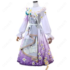 プロジェクトセカイ カラフルステージ！ feat. 初音ミク 東雲絵名 コスプレ衣装 ナーシサス・ペインタードレス（高い再現度、快適な着心地） - 2枚目の画像（サムネイル）