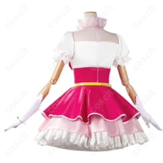 魔法つかいプリキュア! 朝日奈みらい キュアミラクル コスプレ衣装 ワンピース・蝶結び・ブレスレット付き | コスプレ通販 - 3枚目の画像（サムネイル）
