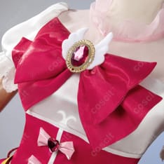 魔法つかいプリキュア! 朝日奈みらい キュアミラクル コスプレ衣装 ワンピース・蝶結び・ブレスレット付き | コスプレ通販 - 4枚目の画像（サムネイル）