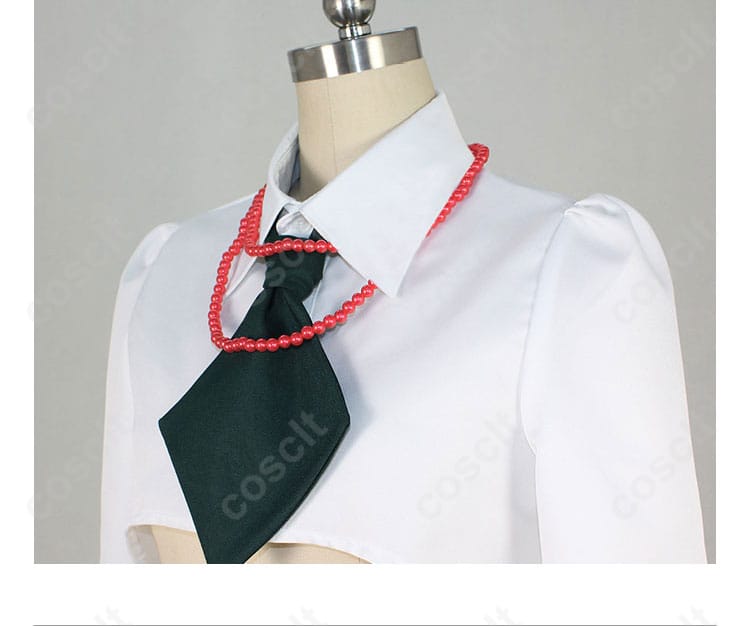 Rche（傲慢ちゃん）コスプレ衣装 服装领带装饰细节、完璧なデザインが際立つ、ゲームのキャラクターを忠実に再現。