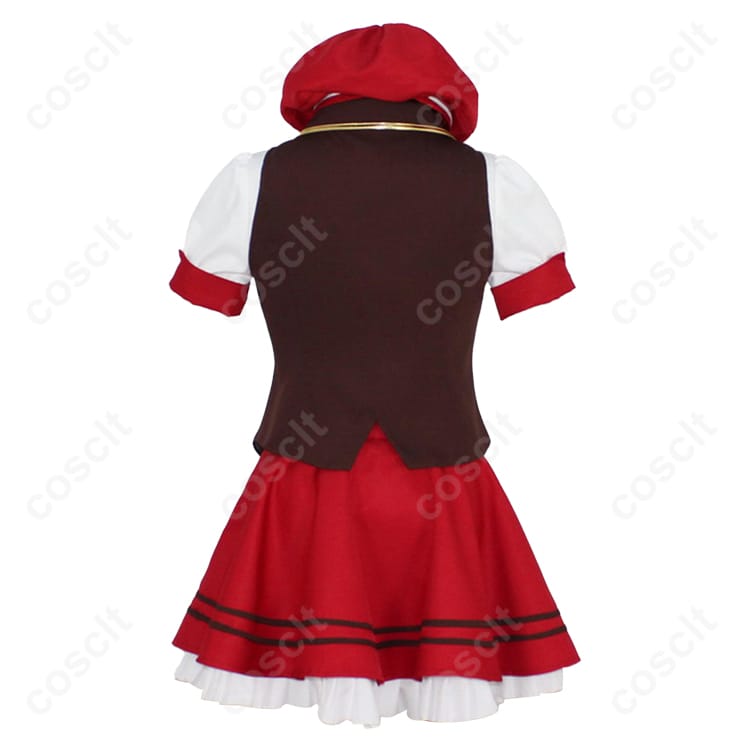ご注文はうさぎですか？（ごちうさ） 保登心愛（ココア） メイド服 コスプレ衣装 透湿性素材・精密刺繍 - 4枚目の画像