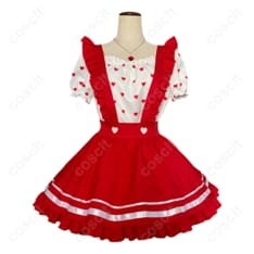 アイカツ！ 星宮いちご コスプレ衣装 Girly RED アニメイトフェア（高精度再現・高品質素材） - 1枚目の画像（サムネイル）