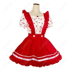 アイカツ！ 星宮いちご コスプレ衣装 Girly RED アニメイトフェア（高精度再現・高品質素材） - 3枚目の画像（サムネイル）