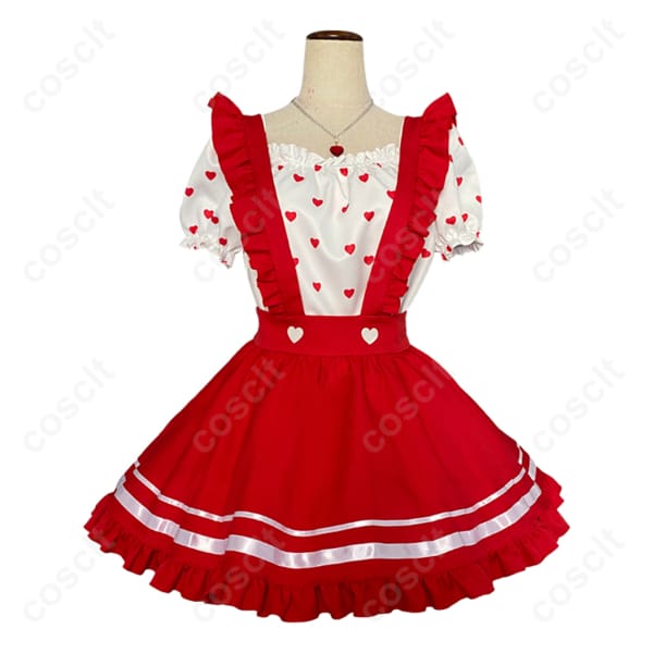 アイカツ！ 星宮いちご コスプレ衣装 Girly RED アニメイトフェア（高精度再現・高品質素材）