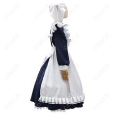 喫茶ステラと死神の蝶 四季ナツメ コスプレ衣装 喫茶店 制服 メイド服（定番デザイン・サイズオーダー可） - 4枚目の画像（サムネイル）