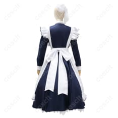 喫茶ステラと死神の蝶 四季ナツメ コスプレ衣装 喫茶店 制服 メイド服（定番デザイン・サイズオーダー可） - 5枚目の画像（サムネイル）