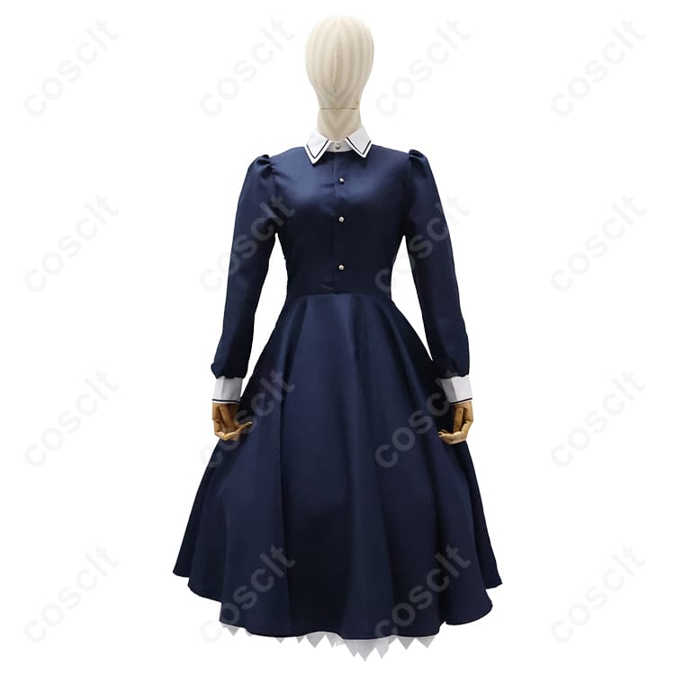 喫茶ステラと死神の蝶 四季ナツメ コスプレ衣装 喫茶店 制服 メイド服（定番デザイン・サイズオーダー可） - 6枚目の画像