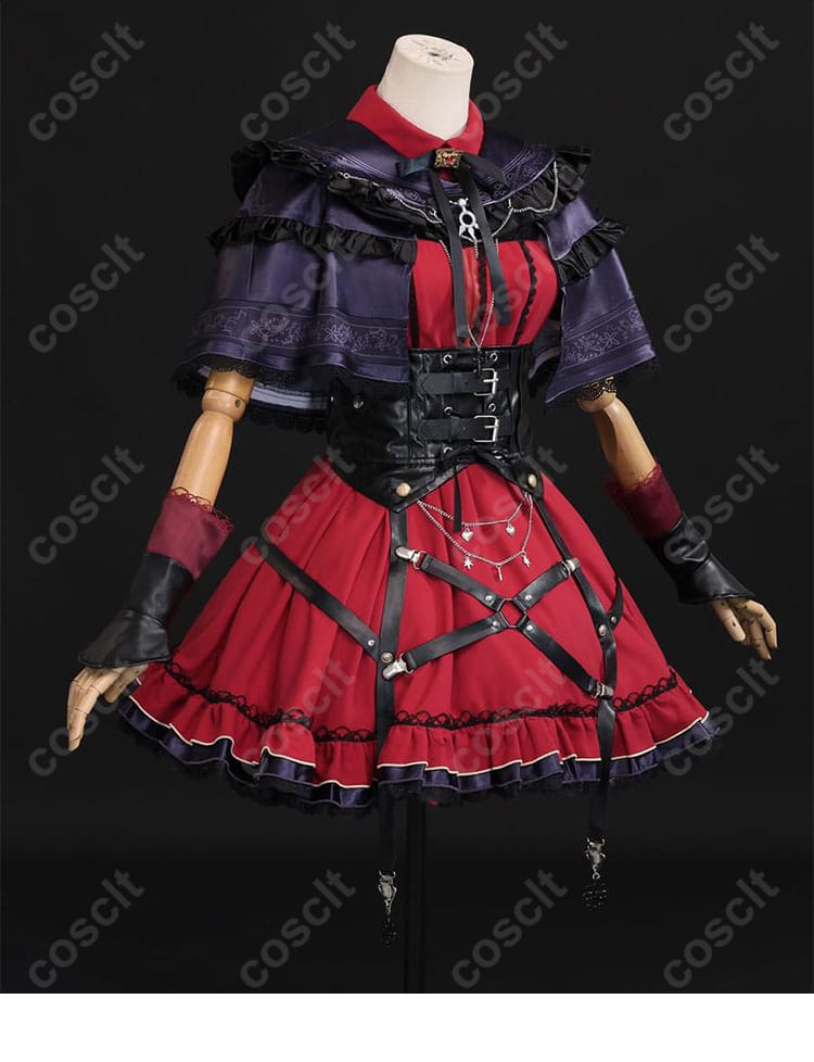商品側面から見たシオリ・ノヴェラの探偵コスプレ衣装