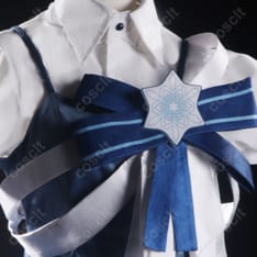 SNOW MIKU 2025 鏡音リン コスプレ衣装 『SNOW MIKU 2025』コスプレ衣装 ショートスカート・ワンピース付き - 4枚目の画像（サムネイル）