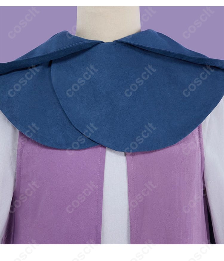 ゼルダ姫 コスプレ衣装 服の襟装飾ディテール – 繊細な刺繍と豪華な装飾が際立つゼルダ姫衣装の襟部分