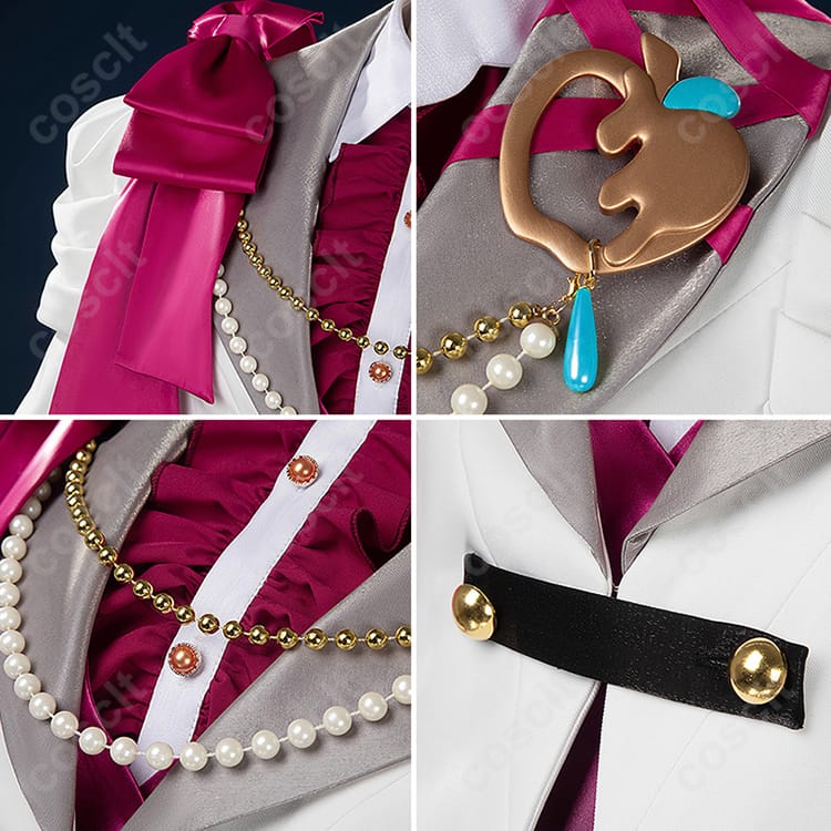 あんさんぶるスターズ！！Music ユメ エス カンナ ライカ コスプレ衣装 Special for Princess! ベリイ・ベリイ・スイート・ホワイト♡ スノーホワイト衣装 | コスプレ通販 - 5枚目の画像
