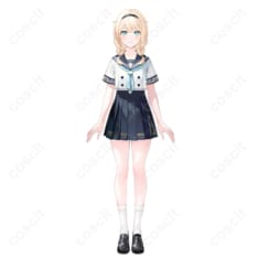 hololive（ホロライブ） 風真いろは コスプレ衣装 セーラー服 制服 オーダーメイド可 高還元率＆快適素材使用 コスプレ通販 - 2枚目の画像（サムネイル）