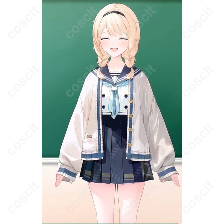 hololive（ホロライブ） 風真いろは コスプレ衣装 セーラー服 制服 オーダーメイド可 高還元率＆快適素材使用 コスプレ通販 - 3枚目の画像