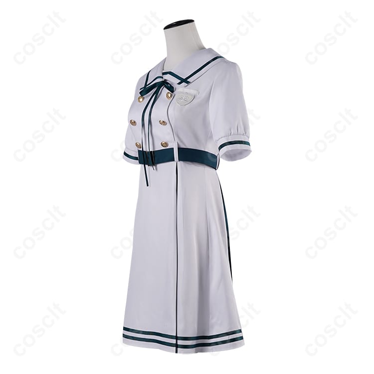 BanG Dream!（バンドリ！） 若葉睦 コスプレ衣装 月ノ森女子学園夏制服 - 高忠実度再現＆快適な着心地のコスプレ通販 - 2枚目の画像
