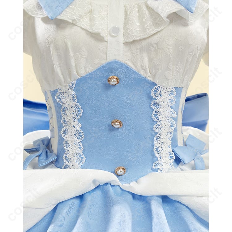 Re:ゼロから始める異世界生活（Re:ゼロ） レム コスプレ衣装 ゴシックドレス姿｜高再現度｜コスプレ通販 - 4枚目の画像