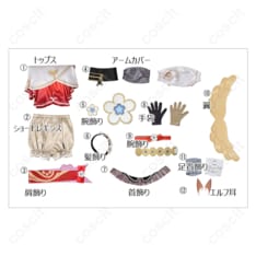 崩壊：スターレイル（スターレイル） トリビー コスプレ衣装 無（忠実再現・高品質な仕上がり） - 4枚目の画像（サムネイル）
