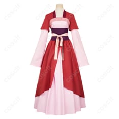 薬屋のひとりごと（薬屋） 猫猫（マオマオ） コスプレ衣装 4点セット（スカート、トップス、コルセットベルト、髪飾り）