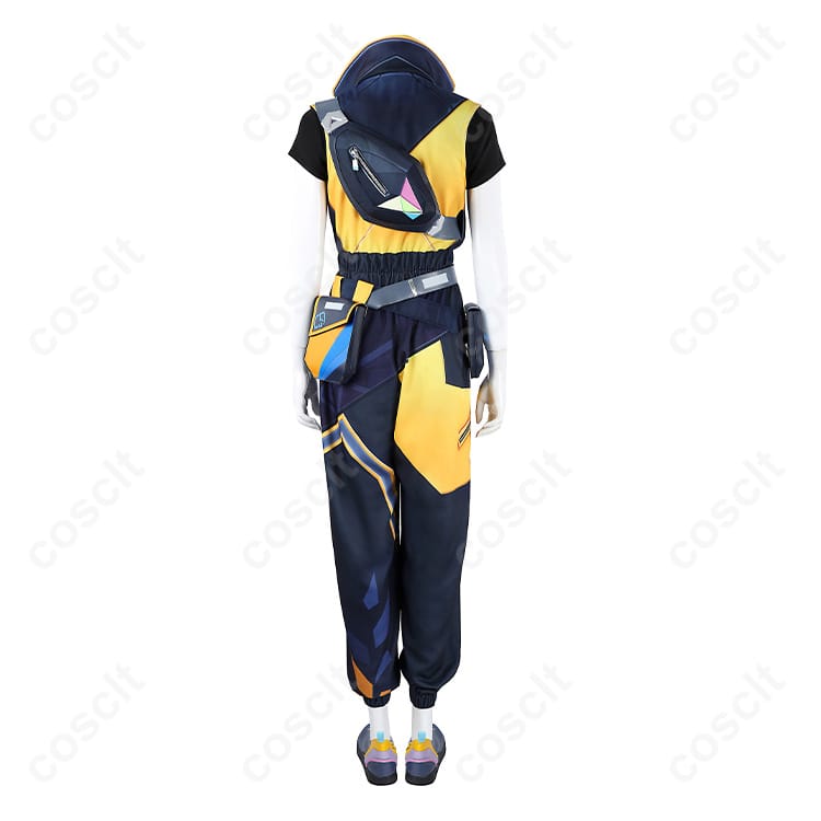 VALORANT（ヴァロラント） ウェイレイ コスプレ衣装 ジャンプスーツ・ネックレス・耳飾り付き【高い再現度】コスプレ通販 - 2枚目の画像