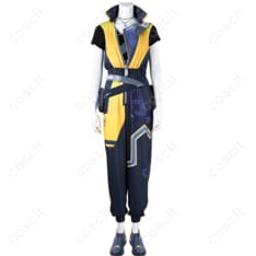 VALORANT（ヴァロラント） ウェイレイ コスプレ衣装 ジャンプスーツ・ネックレス・耳飾り付き【高い再現度】コスプレ通販 - 1枚目の画像（サムネイル）