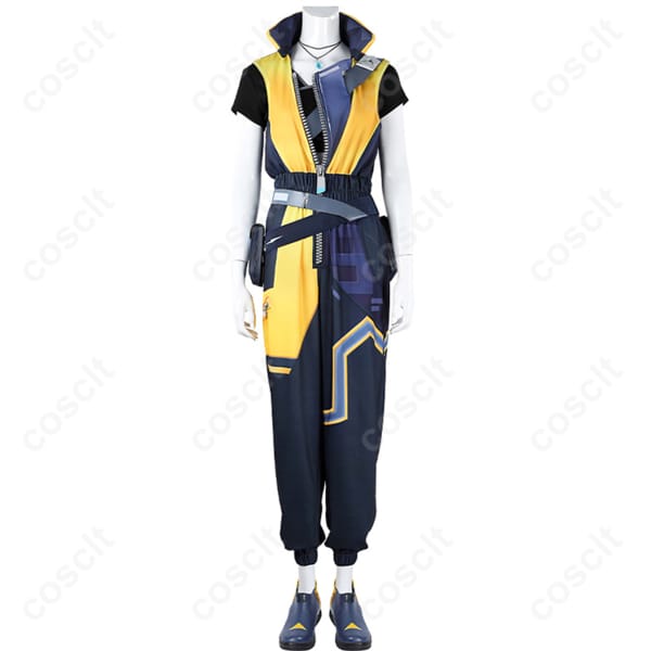 VALORANT（ヴァロラント） ウェイレイ コスプレ衣装 ジャンプスーツ・ネックレス・耳飾り付き【高い再現度】コスプレ通販
