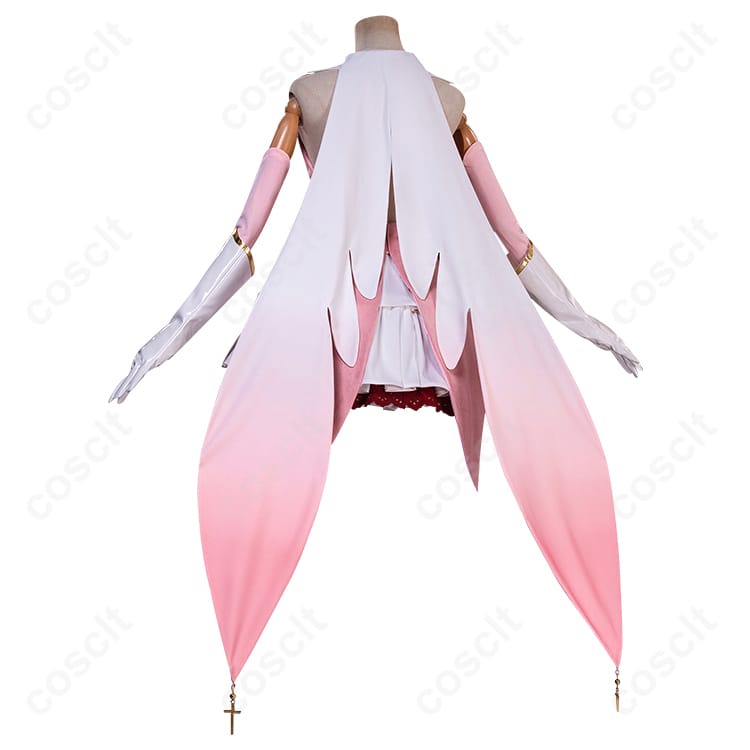 Fate/kaleid liner プリズマ☆イリヤ イリヤスフィール・フォン・アインツベルン コスプレ衣装 ワンピース＆アームカバーセット【忠実再現・高品質】 - 2枚目の画像