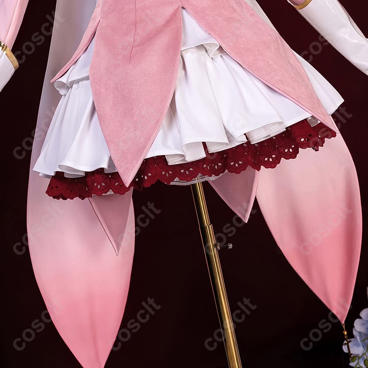Fate/kaleid liner プリズマ☆イリヤ イリヤスフィール・フォン・アインツベルン コスプレ衣装 ワンピース＆アームカバーセット【忠実再現・高品質】 - 4枚目の画像