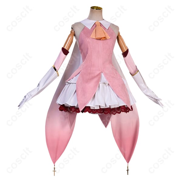 Fate/kaleid liner プリズマ☆イリヤ イリヤスフィール・フォン・アインツベルン コスプレ衣装 ワンピース＆アームカバーセット【忠実再現・高品質】