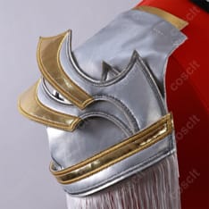 俺だけレベルアップな件（ソロレベ） 向坂雫（チャ・ヘイン） 赤色のアーマー コスプレ衣装 『俺レベ』コスプレ通販 – 高い再現度と快適な着心地 - 4枚目の画像（サムネイル）