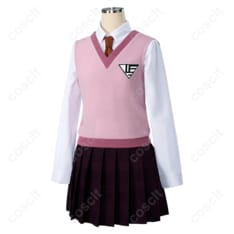 ダンガンロンパV3（ダンガンロンパV3） ニューダンガンロンパV3 みんなのコロシアイ新学期 赤松楓 コスプレ衣装 『無』 コスプレ通販 透湿性・耐久性に優れた高品質素材使用 - 1枚目の画像（サムネイル）