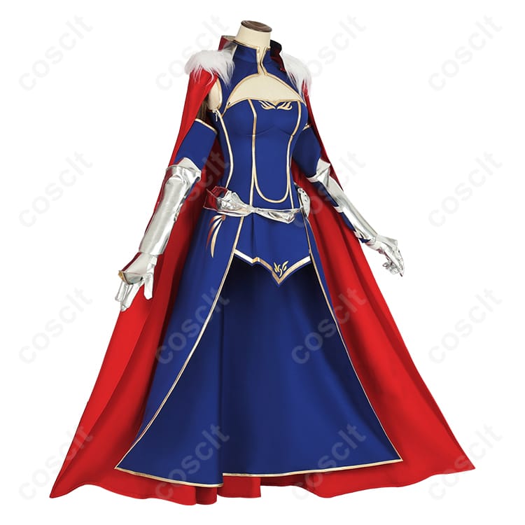 Fateシリーズ（FGO） Fate/Grand Order アルトリア・ペンドラゴン（セイバー） コスプレ衣装 『セイバー』コスプレ衣装 無地 / 高再現度 / 透け感あり - 2枚目の画像