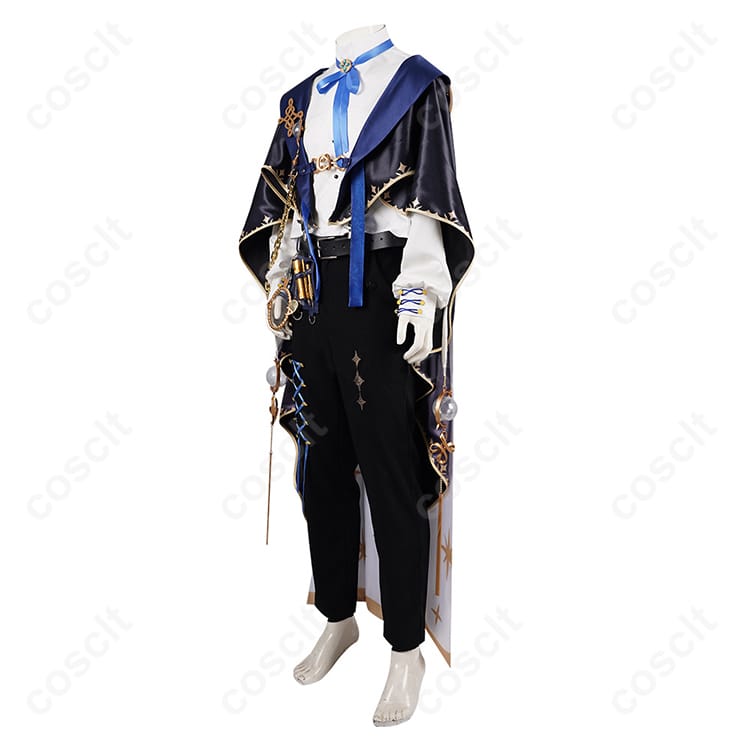 にじさんじ 星導ショウ 鑑定士の服 新衣装 コスプレ衣装 | 透け感のある高品質素材使用、イベントや撮影に最適 - 2枚目の画像