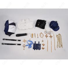 にじさんじ 星導ショウ 鑑定士の服 新衣装 コスプレ衣装 | 透け感のある高品質素材使用、イベントや撮影に最適 - 7枚目の画像（サムネイル）