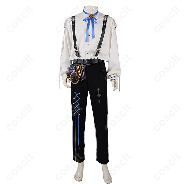 にじさんじ 星導ショウ 鑑定士の服 新衣装 コスプレ衣装 | 透け感のある高品質素材使用、イベントや撮影に最適 - 4枚目の画像