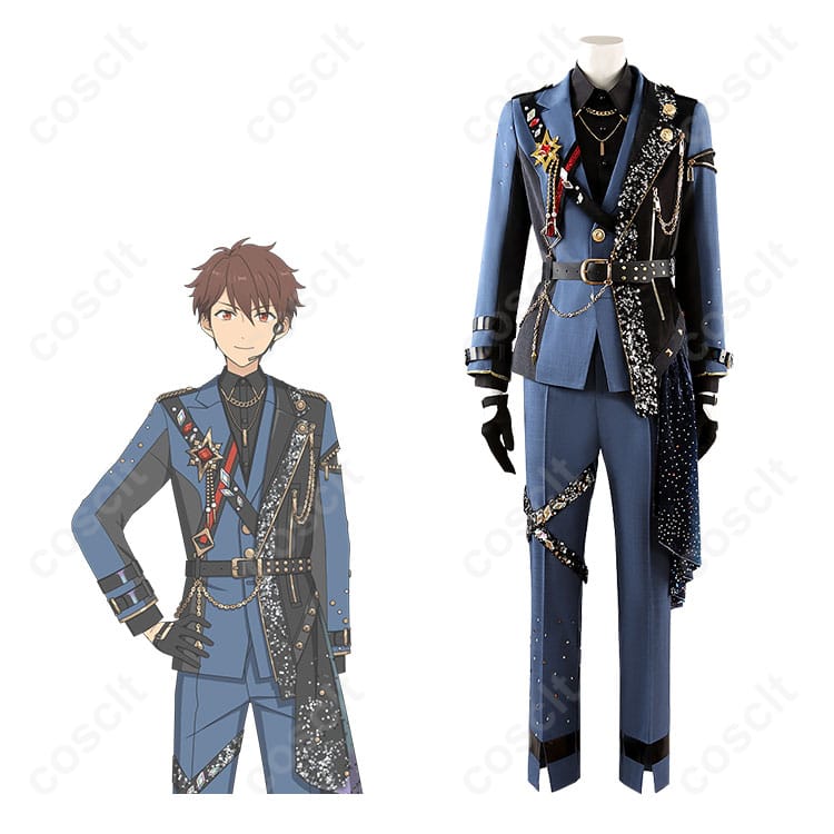 プロジェクトセカイ×あんさんぶるスターズ！！のキャラクターとコスプレ衣装の合わせたイメージ。高い再現度で忠実に作られたコスプレ衣装です。