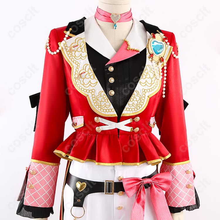 あんさんぶるスターズ！！（あんスタ） 朱桜司 月永レオ 瀬名泉 朔間凛月 鳴上嵐 ラブコレクター衣装 コスプレ衣装 オーダーメイド可 高再現度・快適素材使用 - 4枚目の画像