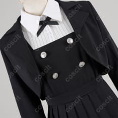 ロックは淑女の嗜みでして コスプレ衣装 白矢環 シロ コスプレ衣装（精細な刺繍と高い再現度） - 4枚目の画像（サムネイル）